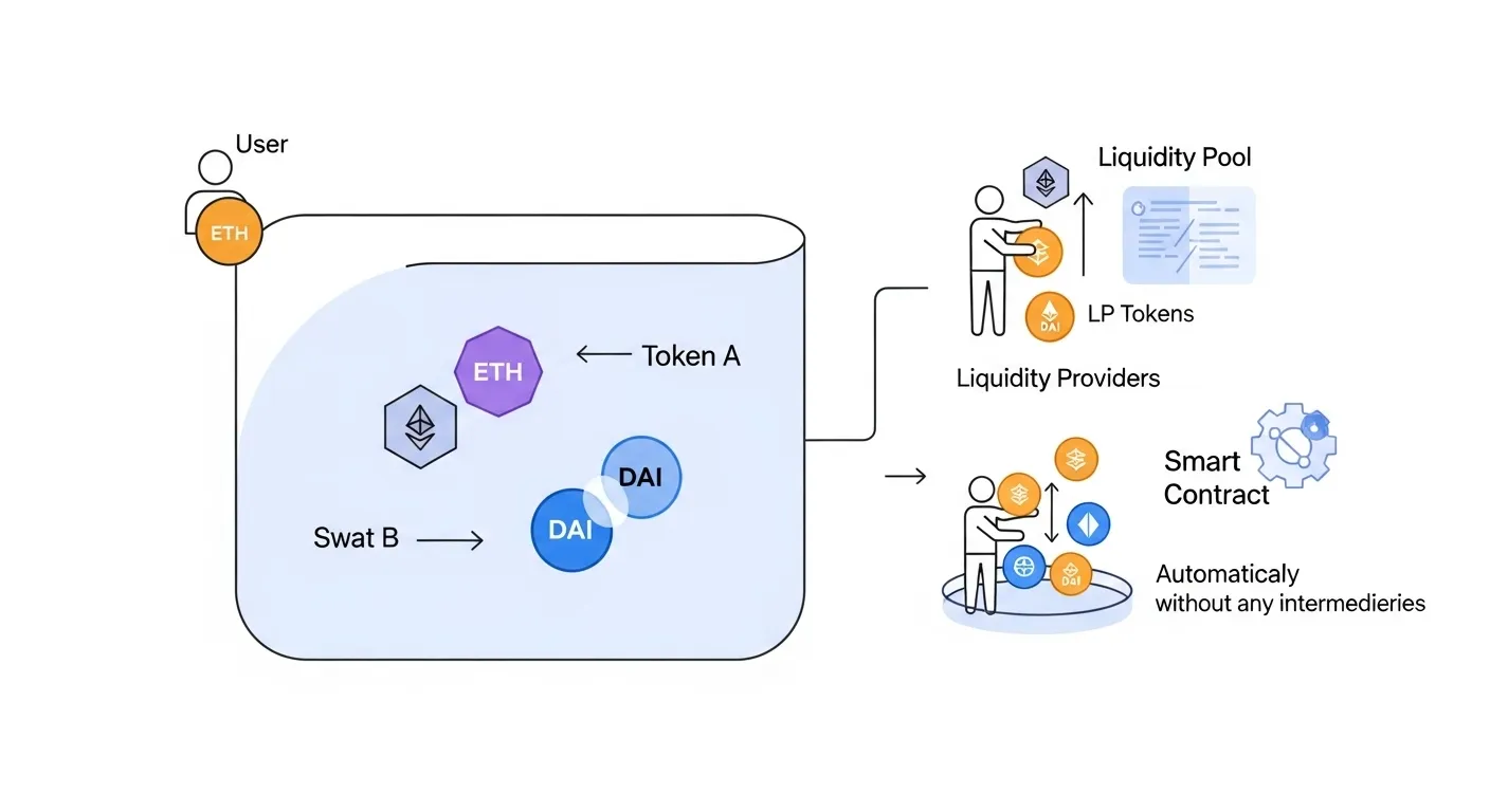 مميزات منصة Uniswap