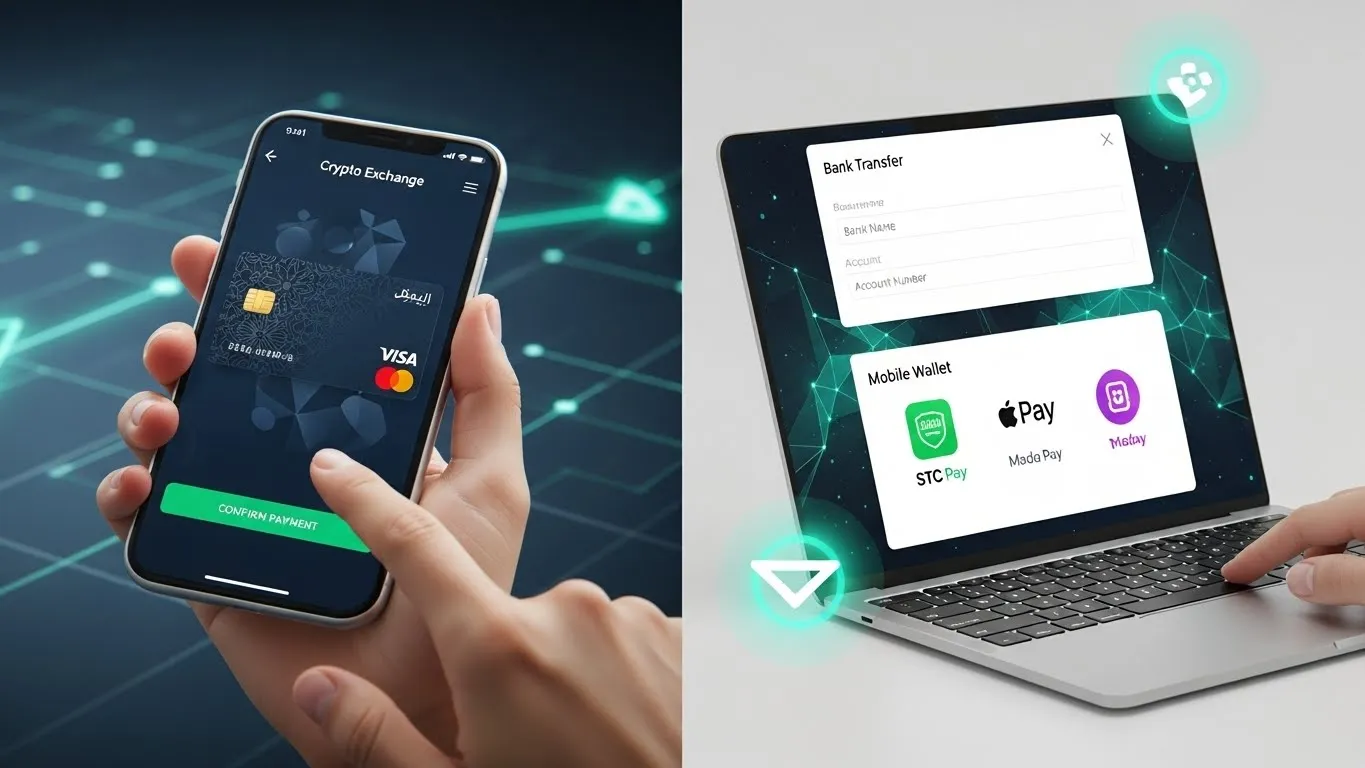 طرق الدفع المتاحة