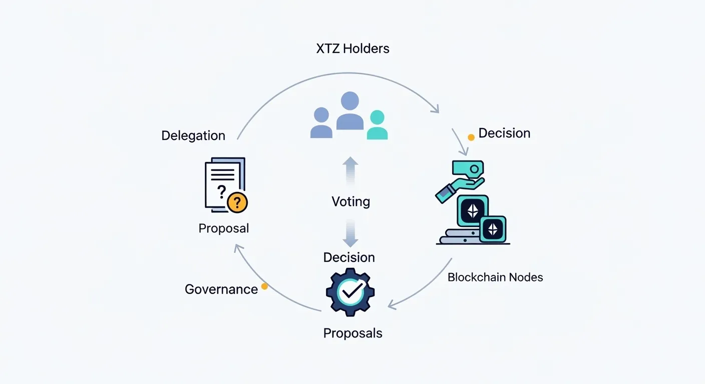 استخدامات Tezos في التطبيقات اللامركزية