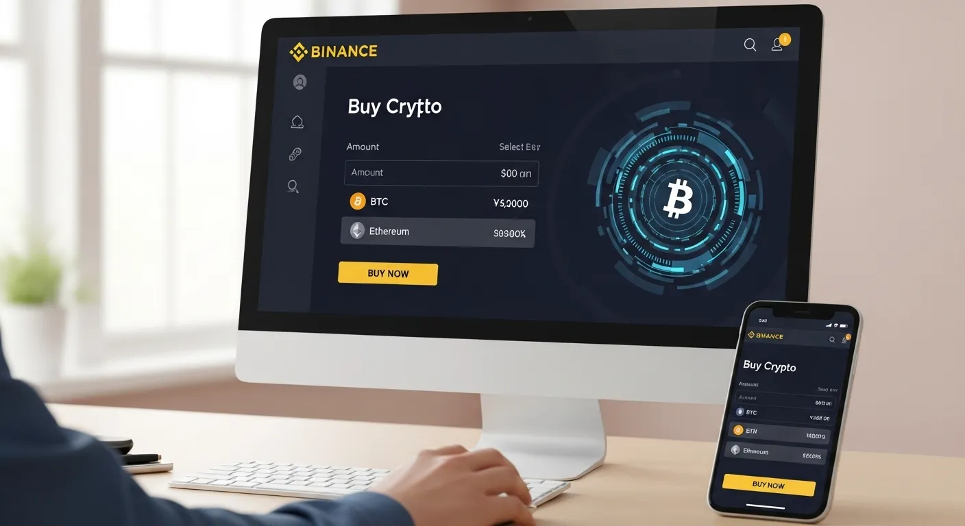 كيفية شراء العملات الرقمية على منصة Binance