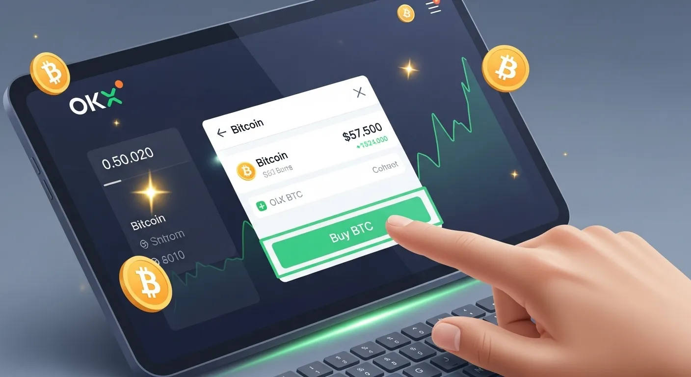 طرق شراء البيتكوين من خلال منصة OKX