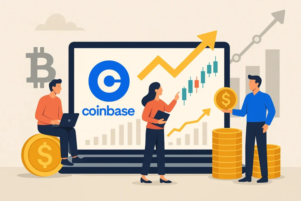 منصة Coinbase | الوجهة الأولى للمستثمرين الجدد؟