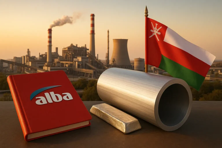 البا | عمان | أحد أكبر منتجي الألمنيوم عالمياً