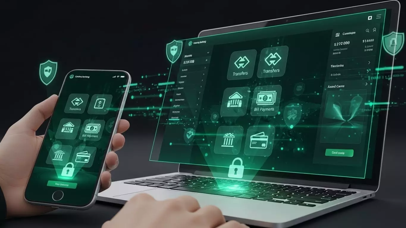 الخدمات المصرفية الرقمية