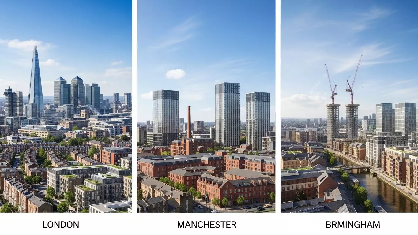 أفضل المدن في بريطانيا للاستثمار العقاري