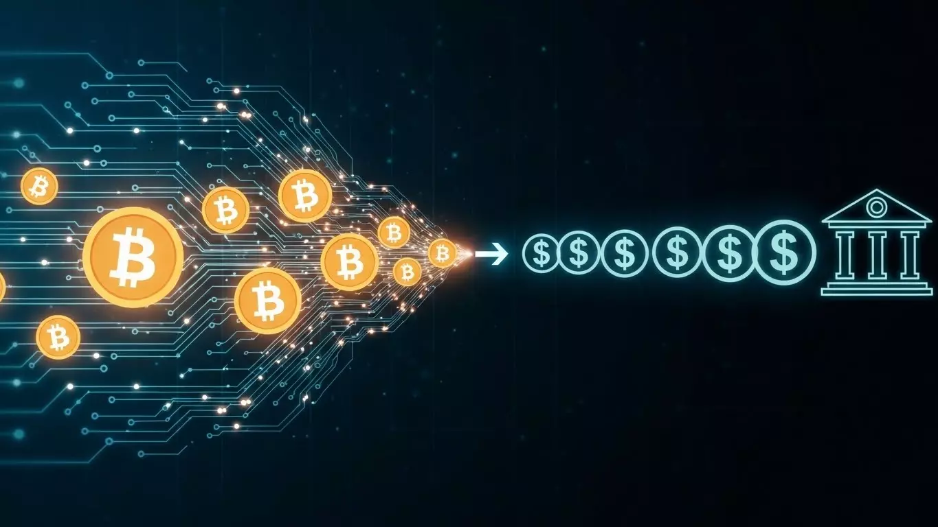 تحويل بيتكوين لحساب بنكي