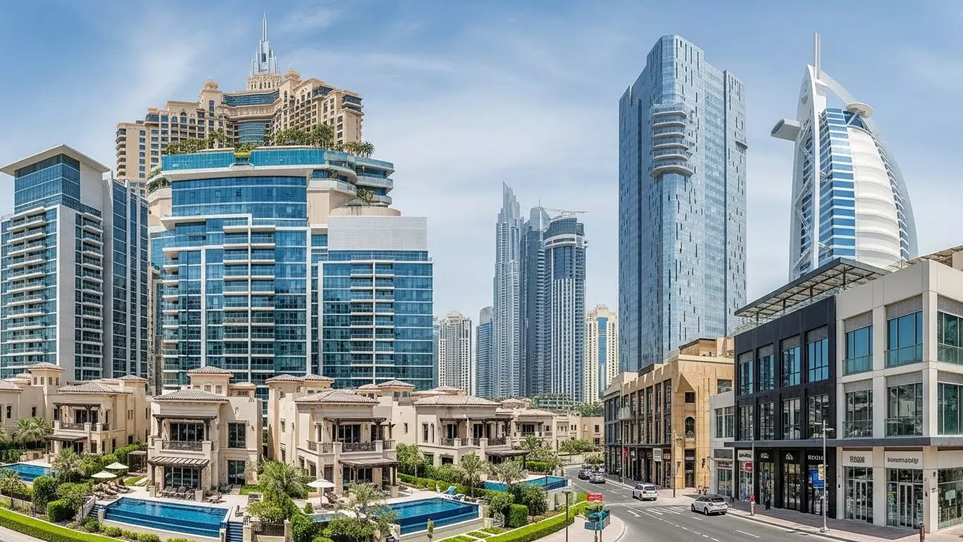 أنواع العقارات المناسبة للاستثمار في دبي