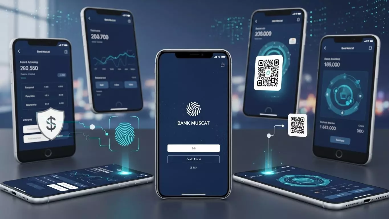 الخدمات المصرفية في بنك مسقط