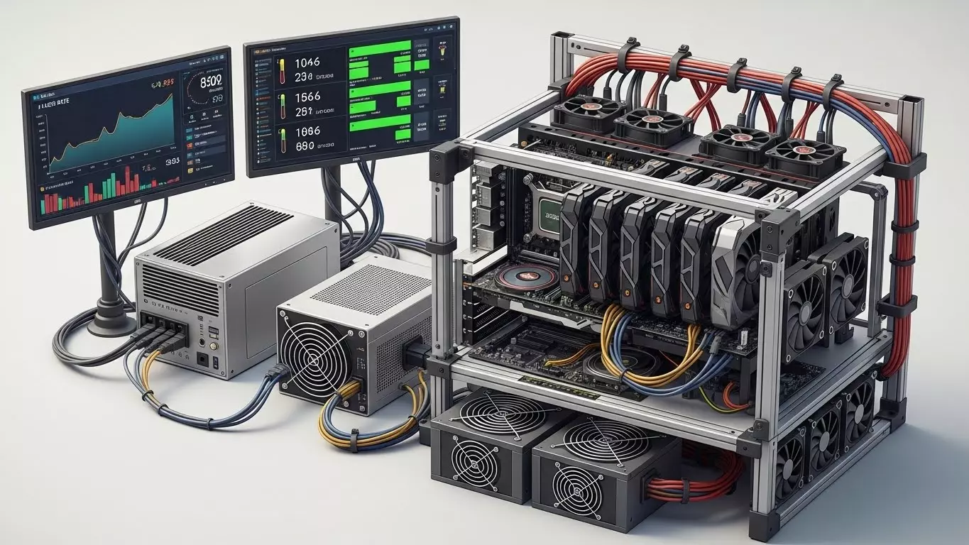 معدات تعدين البيتكوين