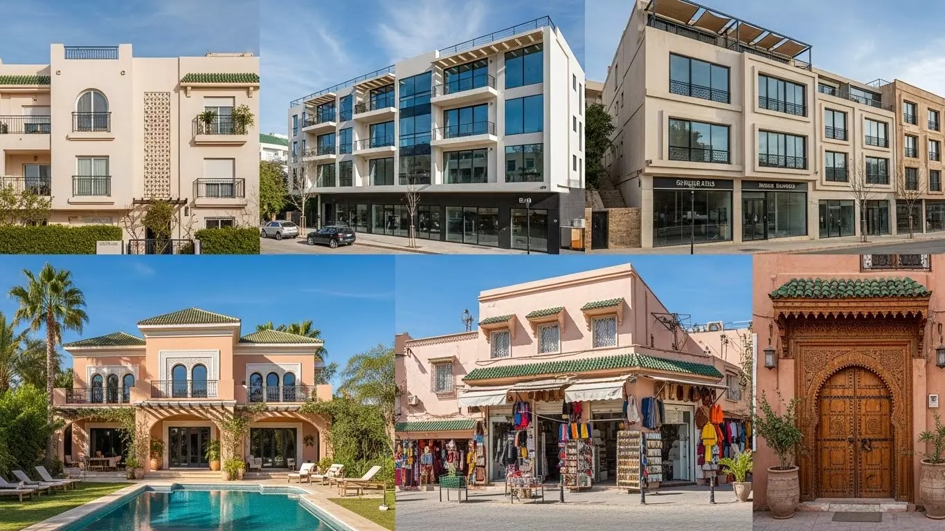 أنواع العقارات المناسبة للاستثمار في المغرب