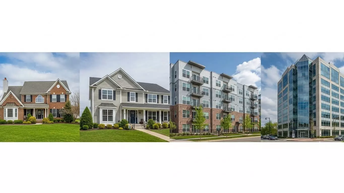 أنواع العقارات المناسبة للاستثمار في أمريكا