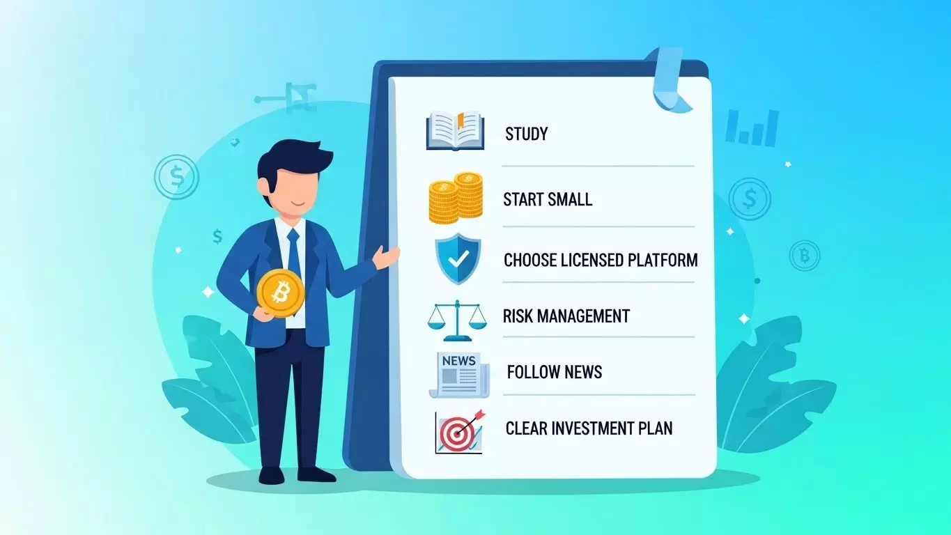 نصائح للمبتدئين قبل دخول سوق العملات الرقمية في السعودية