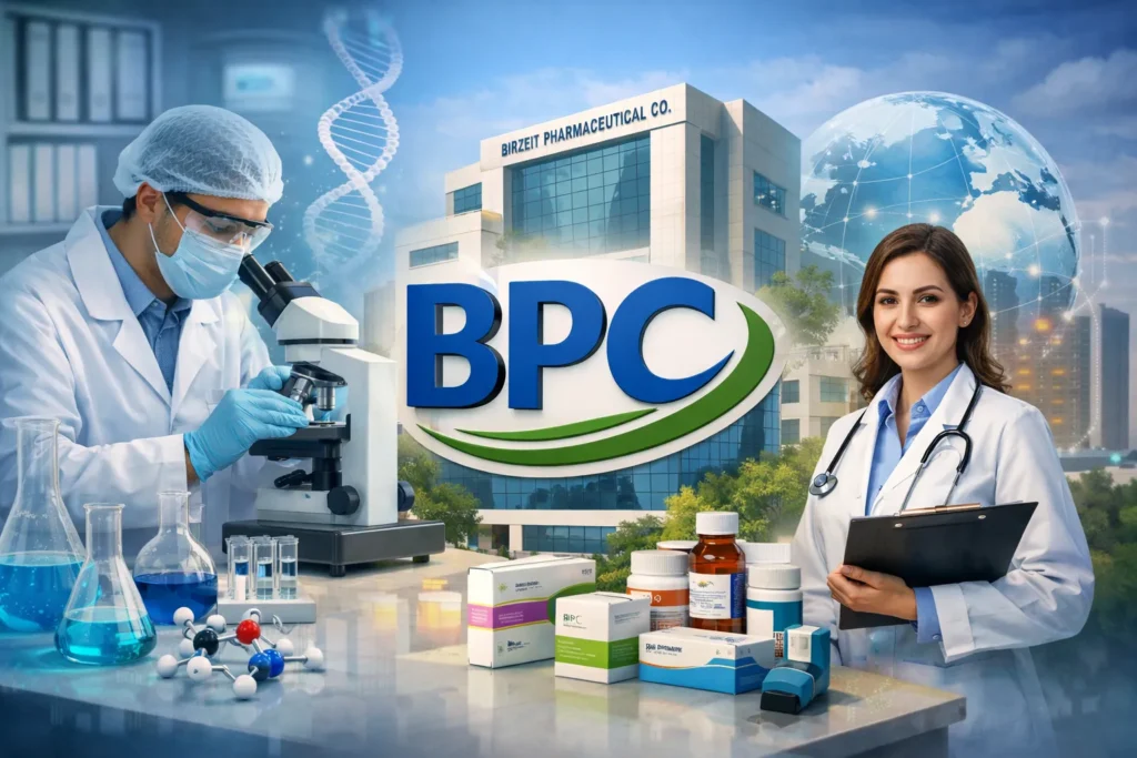 BPC | بيرزيت للأدوية من مختبر وطني إلى علامة طبية رائدة