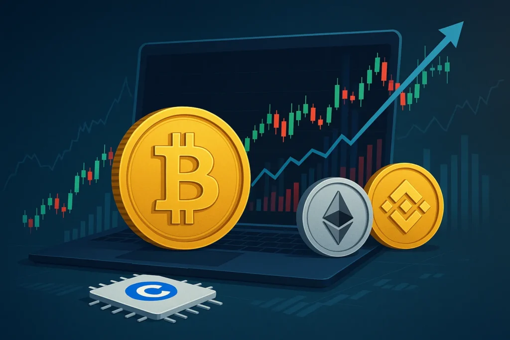 سوق العملات الرقمية | اتجاهات السوق وتحليل لحركة التداول في العملات المشفرة