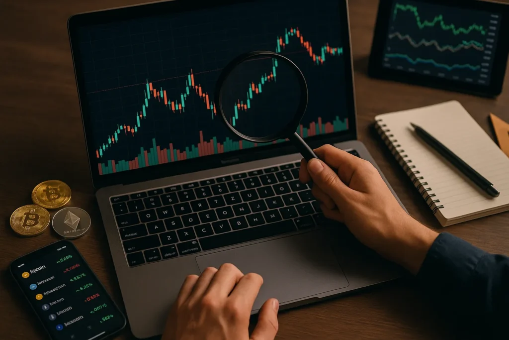 تعلم التحليل الفني للعملات الرقمية | أدوات متقدمة لقراءة السوق واتخاذ القرار