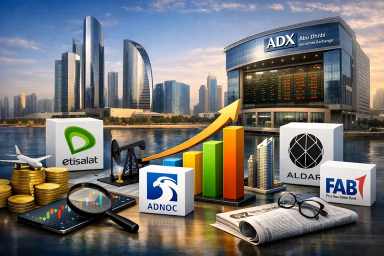 أشهر الأسهم في سوق أبو ظبي للأوراق المالية