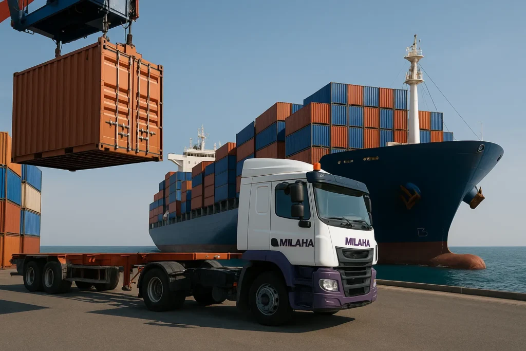 الملاحة القطرية | مزود خدمات لوجستية وبحرية