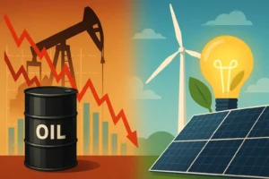 علاقة اسعار النفط الخام بابتكارات الطاقة النظيفة