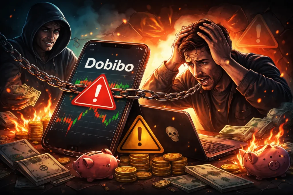 Dobibo منصة تداول وهمية نصابة
