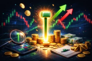 شمعة المطرقة في الأسهم والعملات | إشارات الشراء والبيع