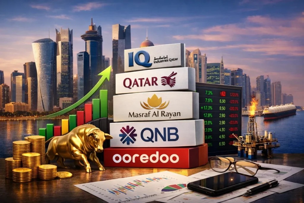 أشهر الأسهم في بورصة قطر