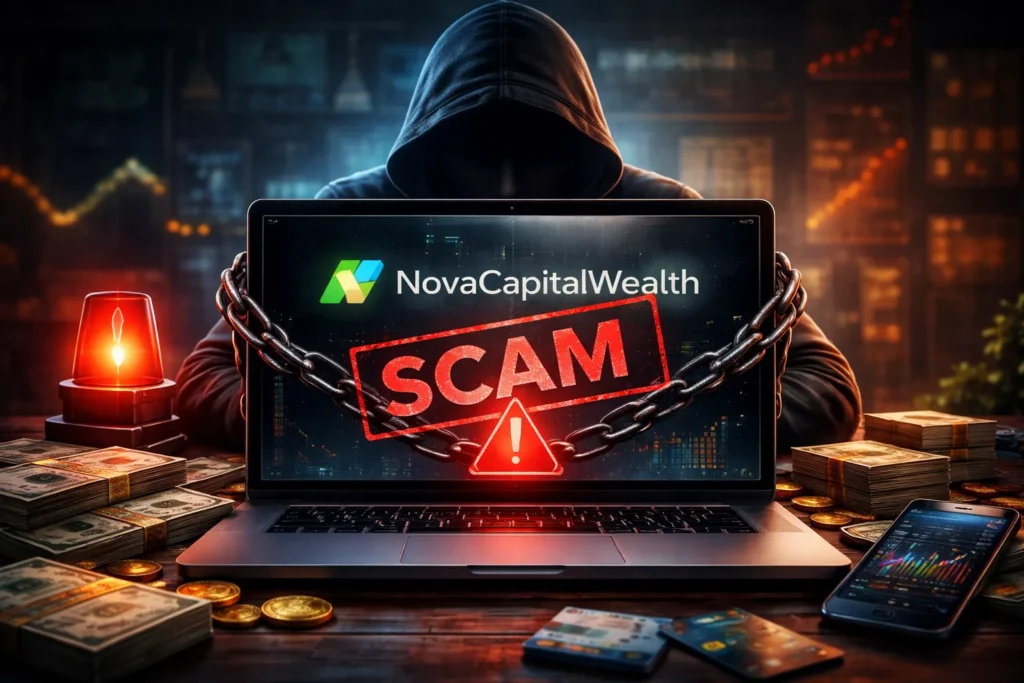 تحذير من التعامل مع novacapitalwealth | شركة احتيال