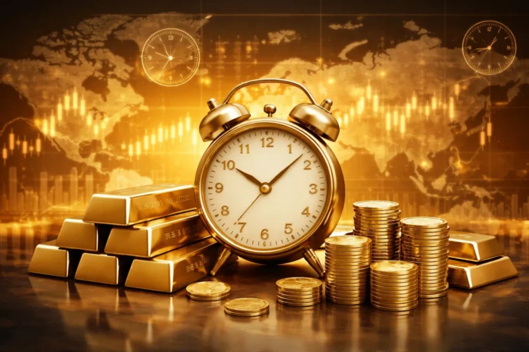 متى يفتح سوق الذهب ؟ مواعيد التداول العالمية