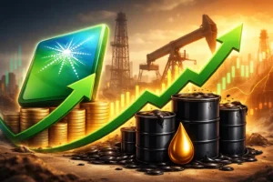 العلاقة بين سعر سهم ارامكو واسعار النفط