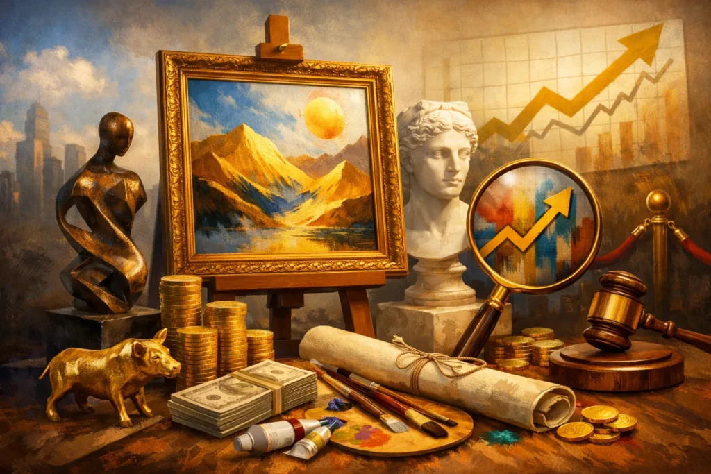 الاستثمار في الفن | كيف تحقق أرباح من الأعمال الفنية