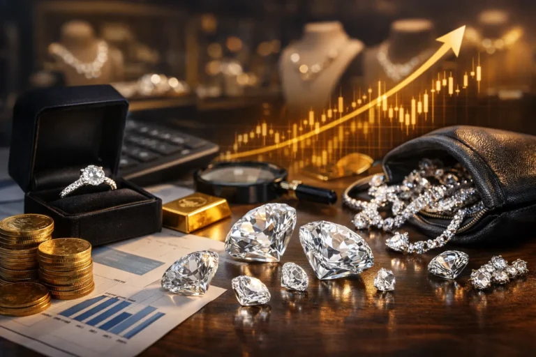 الاستثمار في الألماس | كيف تحقق أرباحاً من سوق المجوهرات