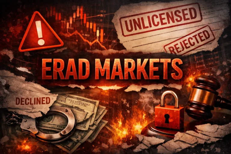 تحذير من إيراد ماركتس Erad Markets | عدم شفافية وغياب التراخيص