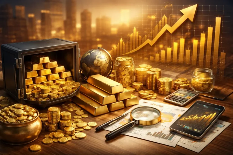 صناديق استثمار الذهب | استغلال الذهب للتداول والتحوط