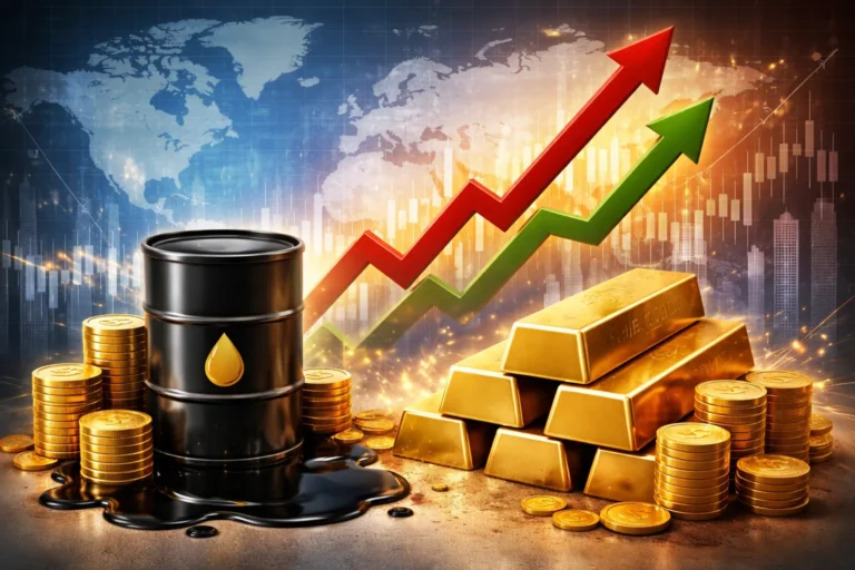 اسعار النفط والذهب وعلاقتهما بالاقتصاد