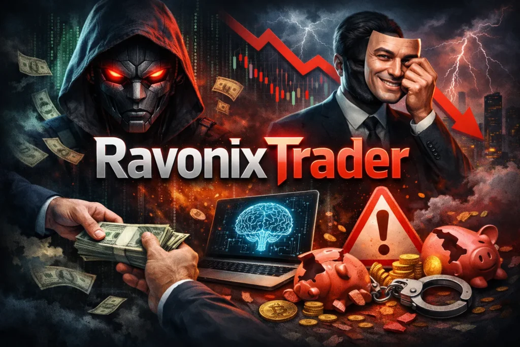 شركة رافونيكس تريدر RavonixTrader | نصب بحجة الذكاء الاصطناعي