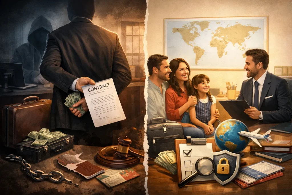 النصب في شركات الاستقدام | قواعد لتجنب الشركات الاحتيالية