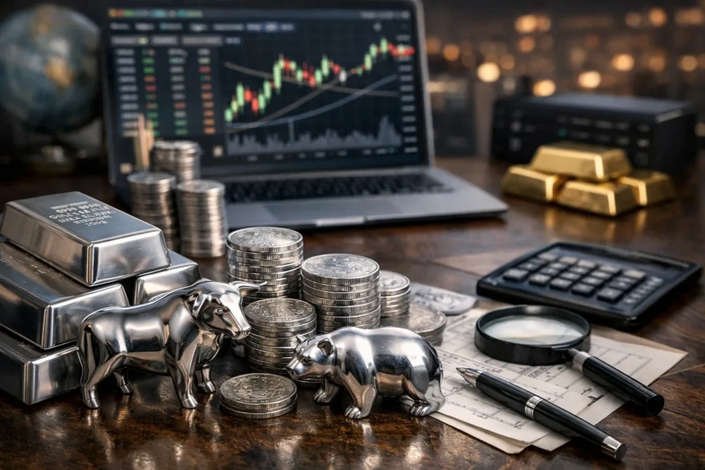 عقود الفضة | تعرف على أساسيات التداول
