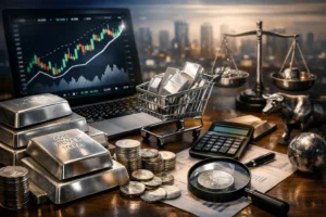 بورصة الفضة وكيفية التداول فيها