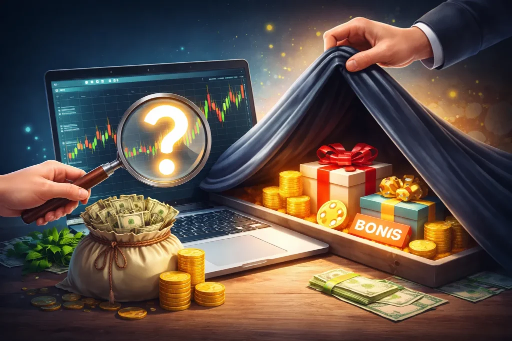 ما لا تخبرك به شركات التداول | شروط سحب البونص