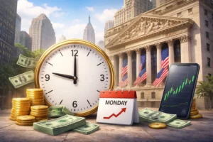 ما هي ساعات عمل السوق الأمريكي ؟