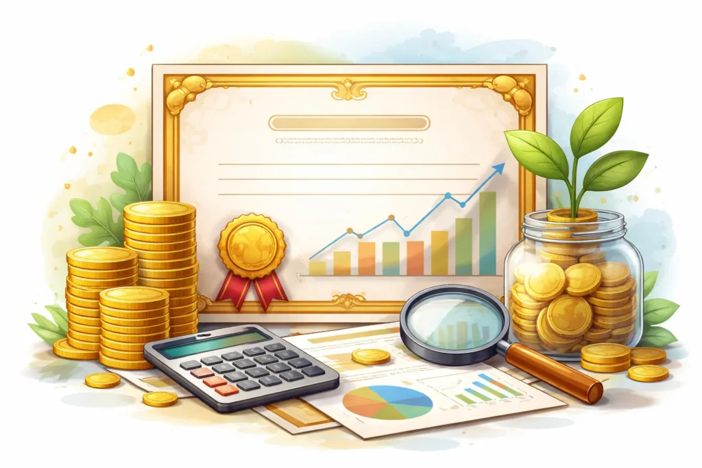 ما هي شهادات الاستثمار ؟ الانواع و المميزات