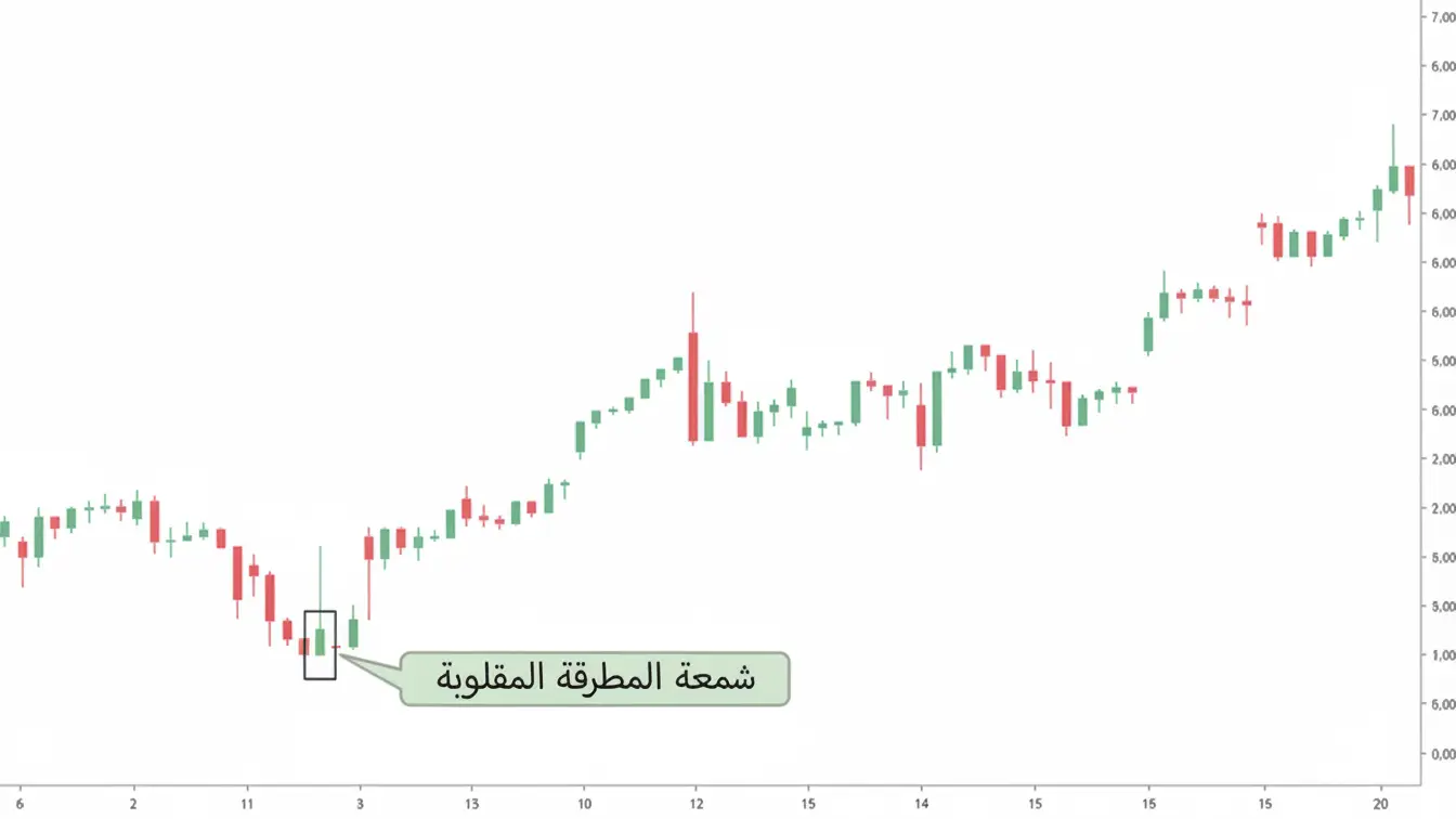 شمعة المطرقة المقلوبة
