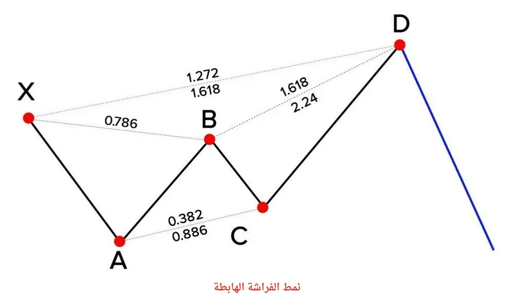 نمط الفراشة الهابط