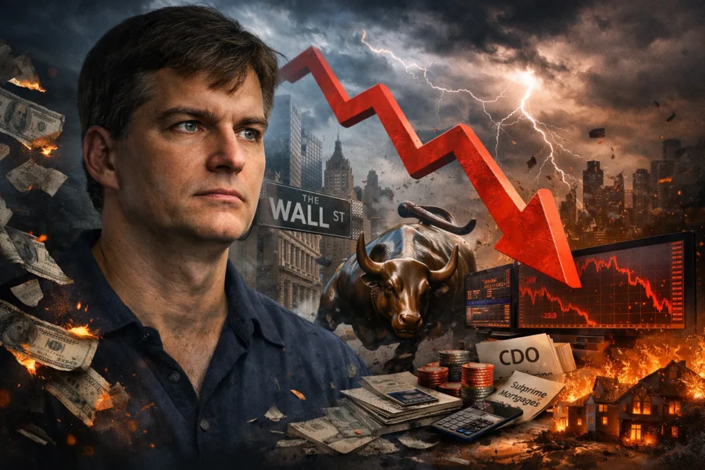 مايكل بوري (Michael Burry): الرهان ضد السوق قبل أزمة 2008