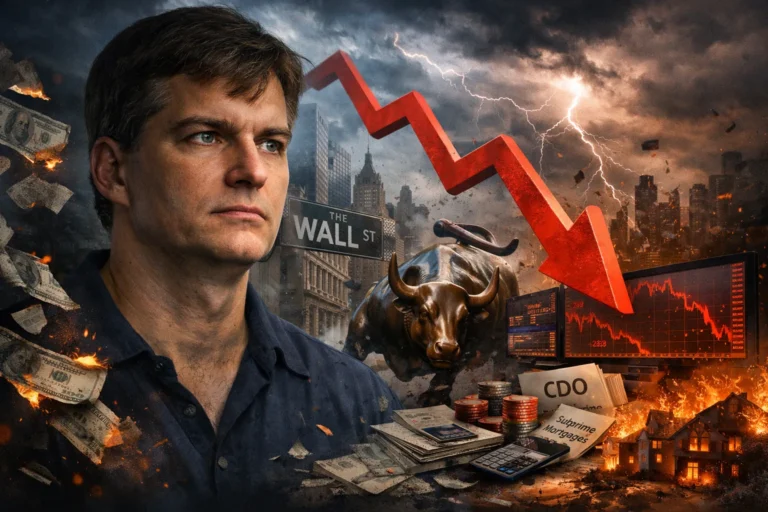 مايكل بوري (Michael Burry): الرهان ضد السوق قبل أزمة 2008