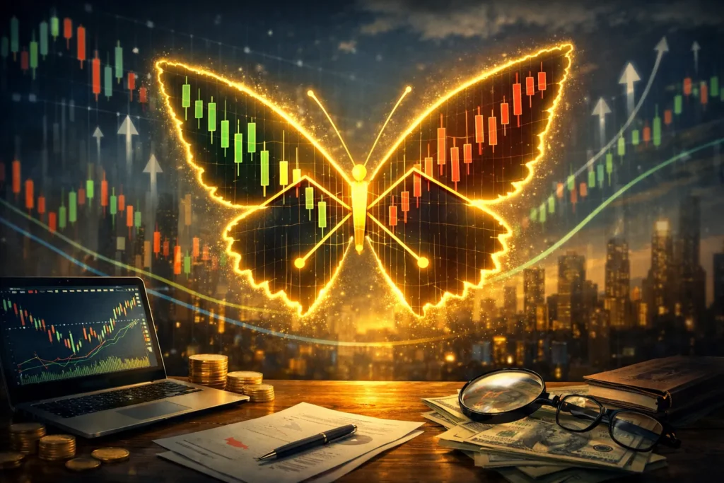 نموذج الفراشة | فرص دخول عالية الاحتمال