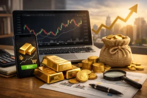 شراء الذهب أونلاين للاستثمار | الشروط والمخاطر