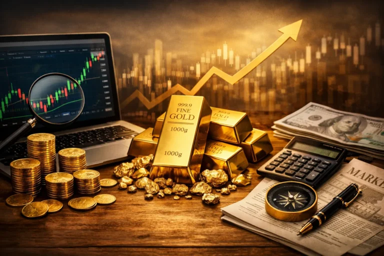 بورصة الذهب | كيف تستثمر وتتداول بحكمة