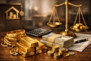 رهن الذهب للحصول على السيولة