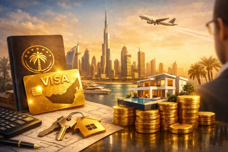 شروط الإقامة الذهبية عبر الاستثمار العقاري في دبي