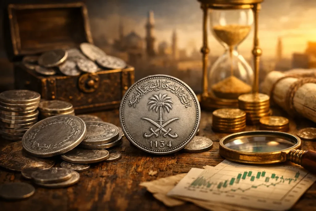 ريال الفضة السعودي | القيمة والاستثمار